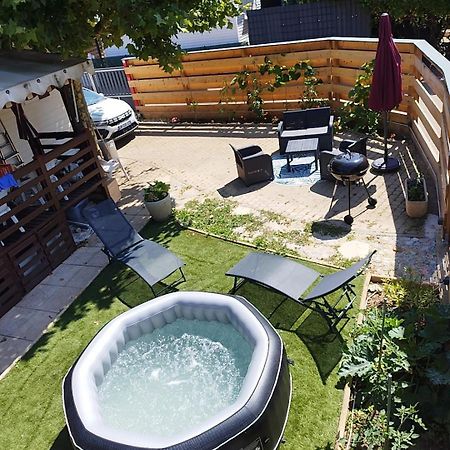 马西约 Havre De Paix Bord De Saone Avec Jacuzzi酒店 外观 照片